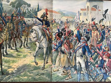 38 Chromolithogravures NAPOLEON BONAPARTE JOB MONTORGUEIL 1910