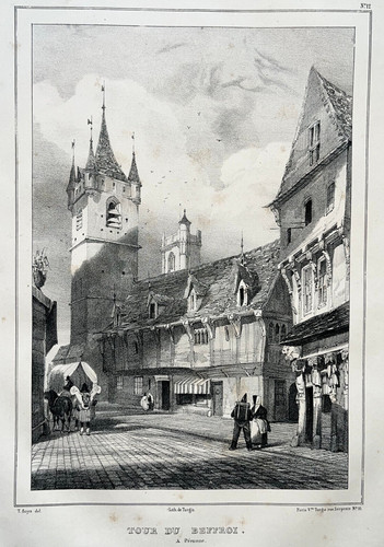 Tour beffroi peronne - du, somme