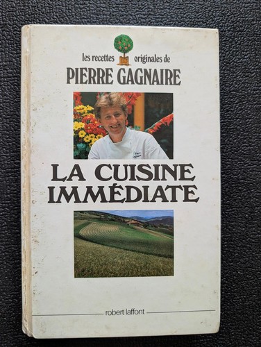 Livre cuisine immédiate - la,