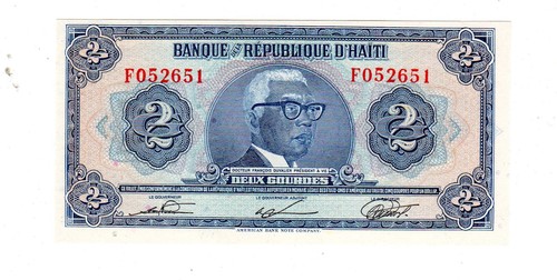 Haiti bilelt gourdes 1973 - haiti,