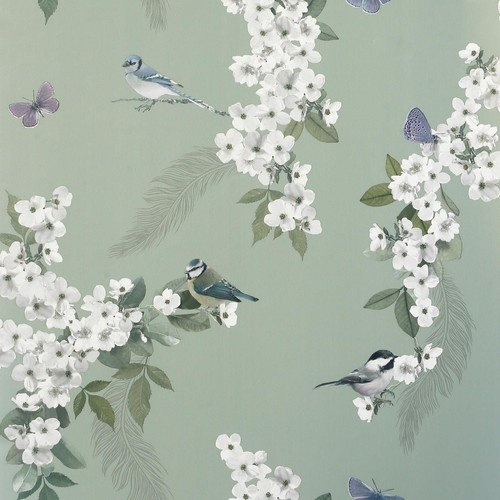 Papier peint oiseaux - papier,