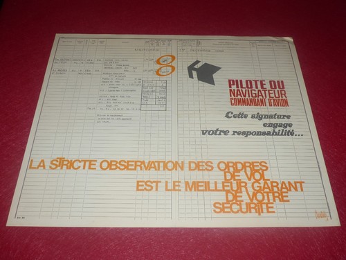 Aviation affiche originale - affiche,