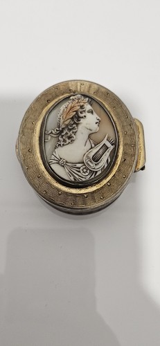 Boîte argent ancien - boîte,