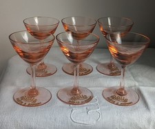6 VERRES PUBLICITAIRES ANCIENS