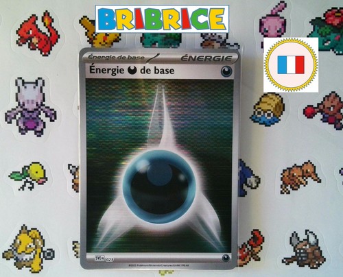 Carte pokemon énergie - carte, obscur