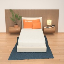 Matelas 80x200 Hauteur 10 cm - Revêtement Aloe Vera, Waterfoam, Pliable | Plu...