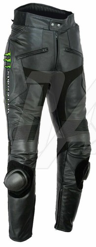 Pantalon monster energy - pantalon, cuir