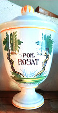POT A PHARMACIE EN FAIENCE POM