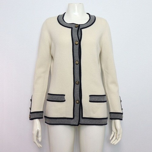 Chanel gilet cachemire à - gilet,