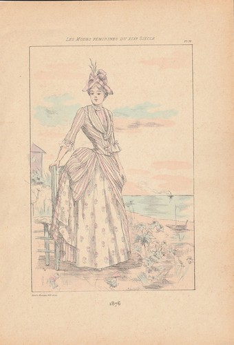 Mode robe femme - mode, 1876