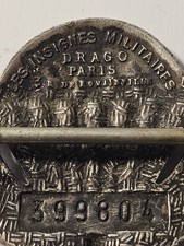 Brevet Parachutiste Insigne Guerre Algérie Drago Romainville Matricule