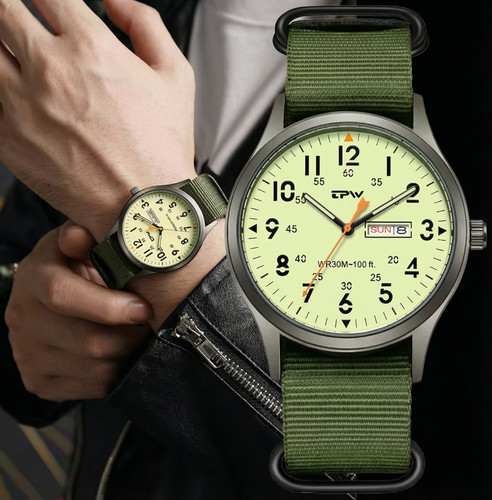 Montre tactique lumibrite - montre,