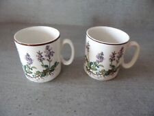 Villeroy & boch 2 mugs - tasses modèle botanica