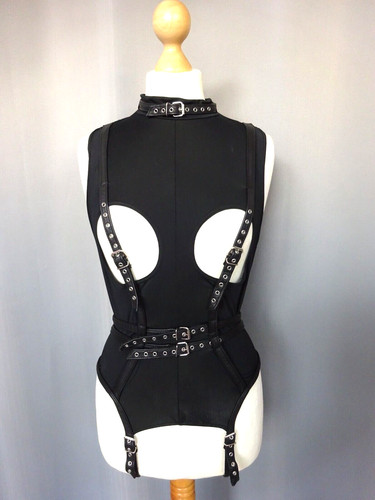 Body ouvert stretch gothique - ouvert,