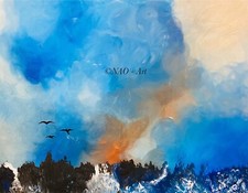 tableau peinture acrylique sur