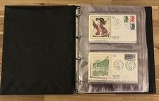 LOT DE 120 ENVELOPPES 1er JOUR  sur Soie - FDC - Avec Album - Année 1984 A 1986