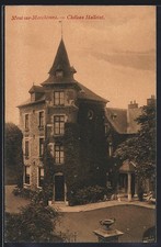 CPA Mont-sur-Marchienne, Chateau Halloint 1910 