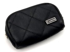 Canon Sac En Cuir Noir Pour