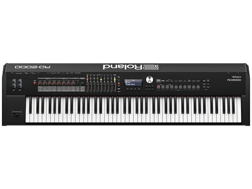 Clavier noir roland - clavier, rd-2000