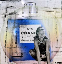 Tableau Pop Art Street Chanel