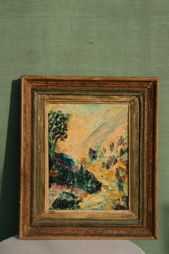 Tableau peinture huile - tableau, sur