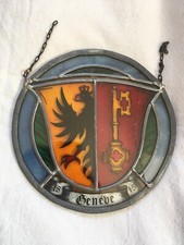 Vitrail armoirie du Canton de