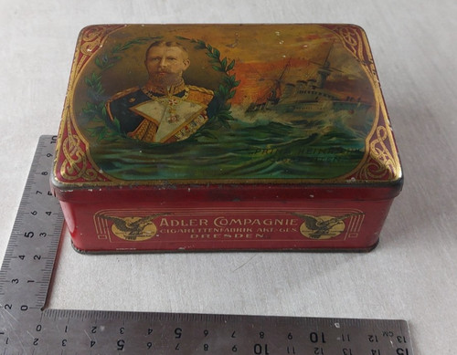 Ancienne boîte cigarette - de,