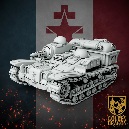 New french republic amr 36 - french,