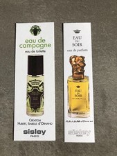 Cartes parfumées SISLEY Eau