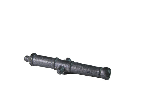 Canon métal gris pièce - métal,