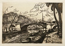 Henri DOUCET - [Quai de Seine
