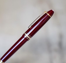 STYLO BILLE MONTBLANC 161 LEGRAND EN RESINE BORDEAUX - RARE & SUPERBE VERSION