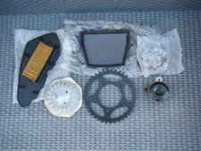 LOT DE 6 PIECES SCOOTER MOTO MOBYLETTES embrayage filtre air kalxon helice