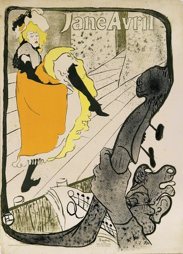 Toulouse lautrec jane avril - toulouse,