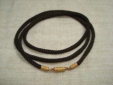 Sautoir ancien en Cheveux