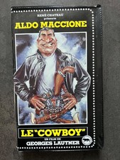 VHS 📼 FR : Le Cowboy Aldo Maccione - K7 Vidéo René Château  - collector -