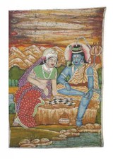 Batik Tenture Murale de Shiva