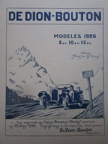 1926 pub automobile moteur - 3/1926,