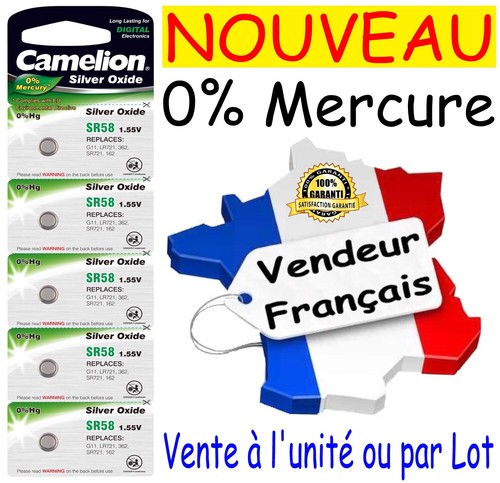 Piles boutons pour - , montre