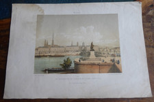 Rouen, vue optique, Vue de la