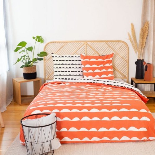 Housse couette avec taies - housse,