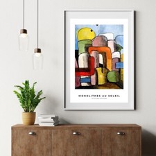 Art contemporain affiche