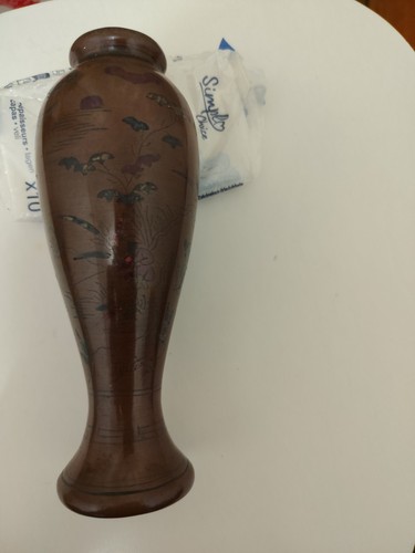 Vase bronze chinois empire - bronze,