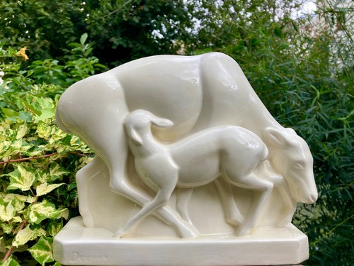 Sculpture art déco signée - sculpture,