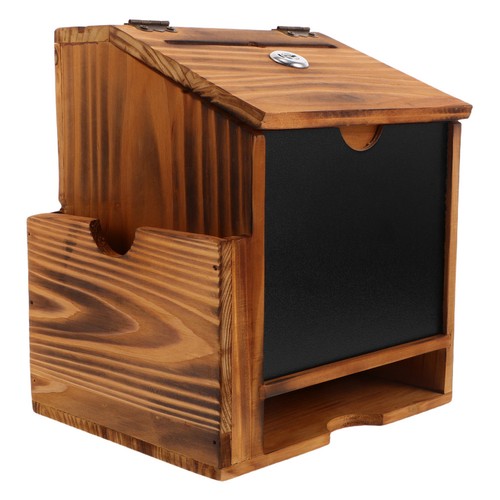 Boite aux lettres bois - lettres, en