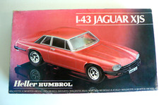 KIT HELLER HUMBROL  JAGUAR  XJS   " 1/43ème  BON ÉTAT CHASSIS COMMENCÉ