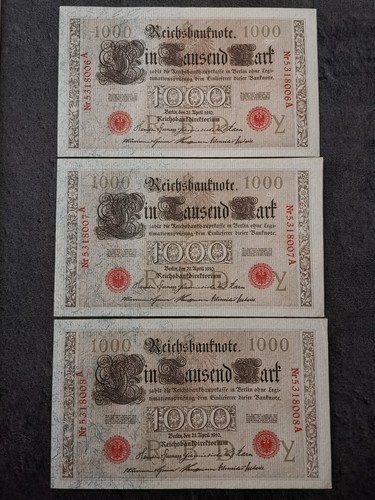 Lot billets suivis 1000 - lot,