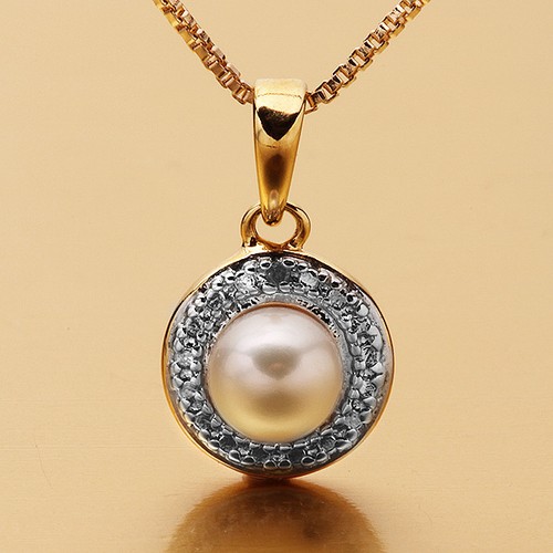 Freshwater pearl round cut - freshwater,