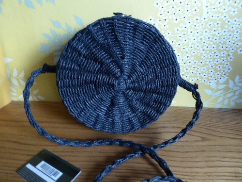 Sac boite rond ronde corde
