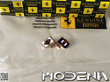 Ferrari Emblème 35 MM Crossed Drapeaux Pininfarina Ornament 512 430 360 550 575